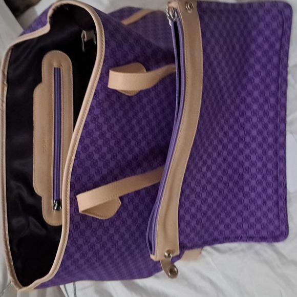 Dominie Luxury Isabella Canvas Shopper With Removable Clutch - Picture 2 of 8